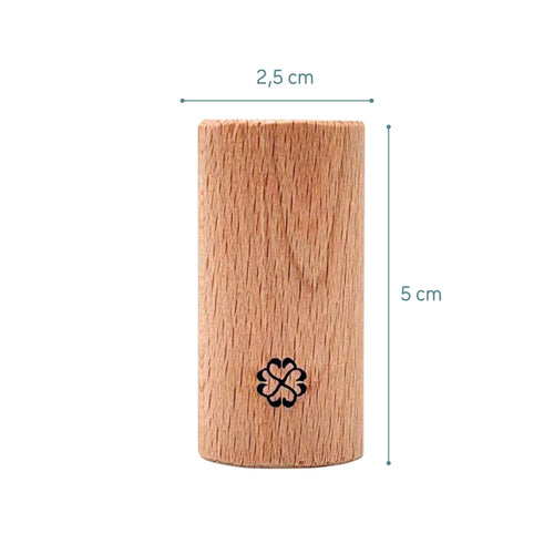 Tiny Moments Aroma Diffuser Beuken Rond met afmetingen