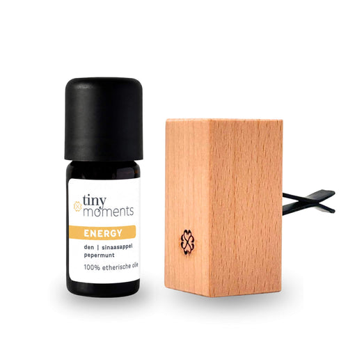 Tiny Moments Auto Diffuer Set Energy vierkant