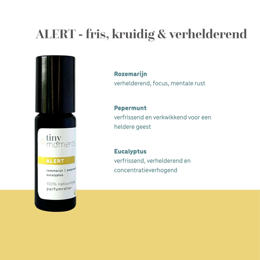 Tiny Moments Parfumroller Alert geurbeschrijving
