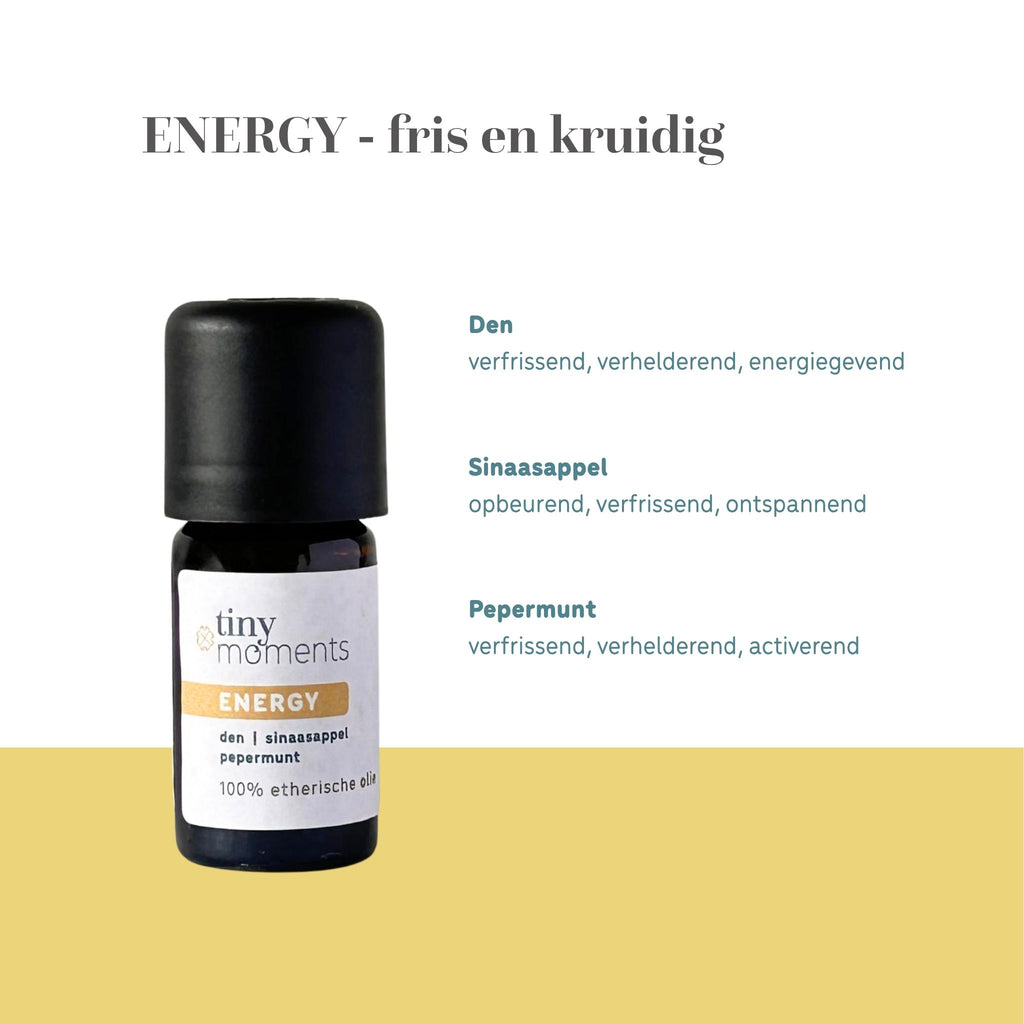 Tiny Moments Etherische Olie Energy geurbeleving