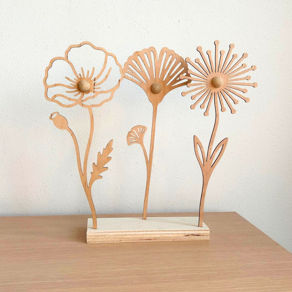 Tiny Moments Geurbloemen set met standaard voor 3 bloemen