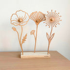 Tiny Moments Geurbloemen set met standaard voor 3 bloemen