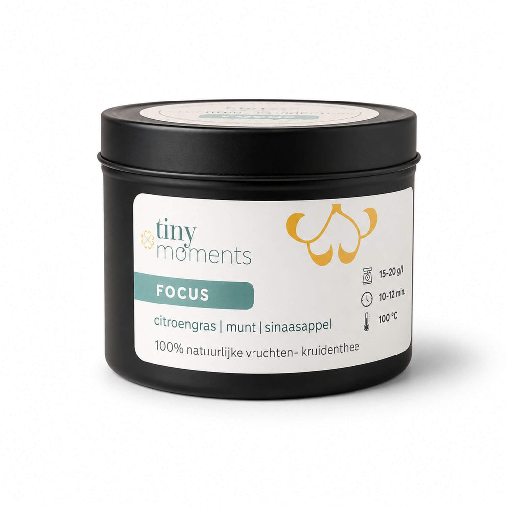 Tiny Moments Kruidenthee Focus blikje
