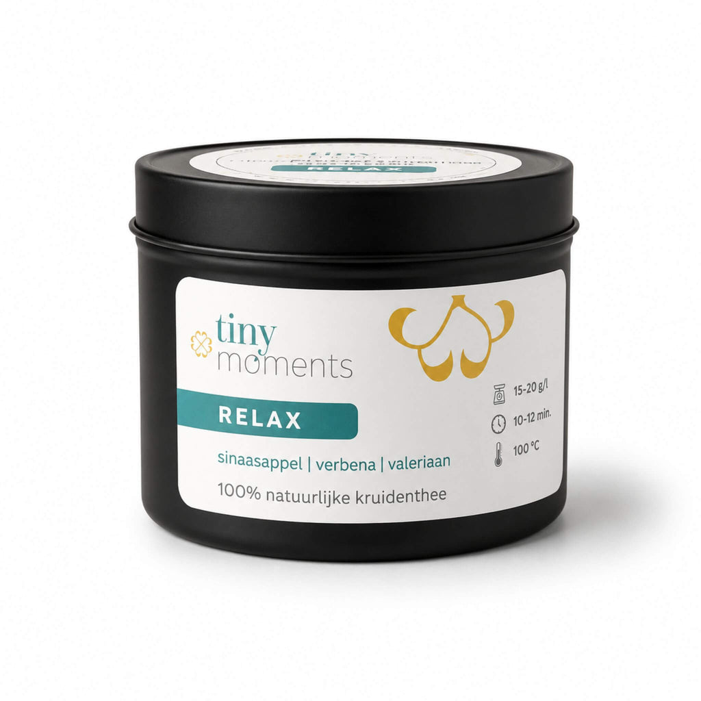 Tiny Moments Kruidenthee Relax blikje
