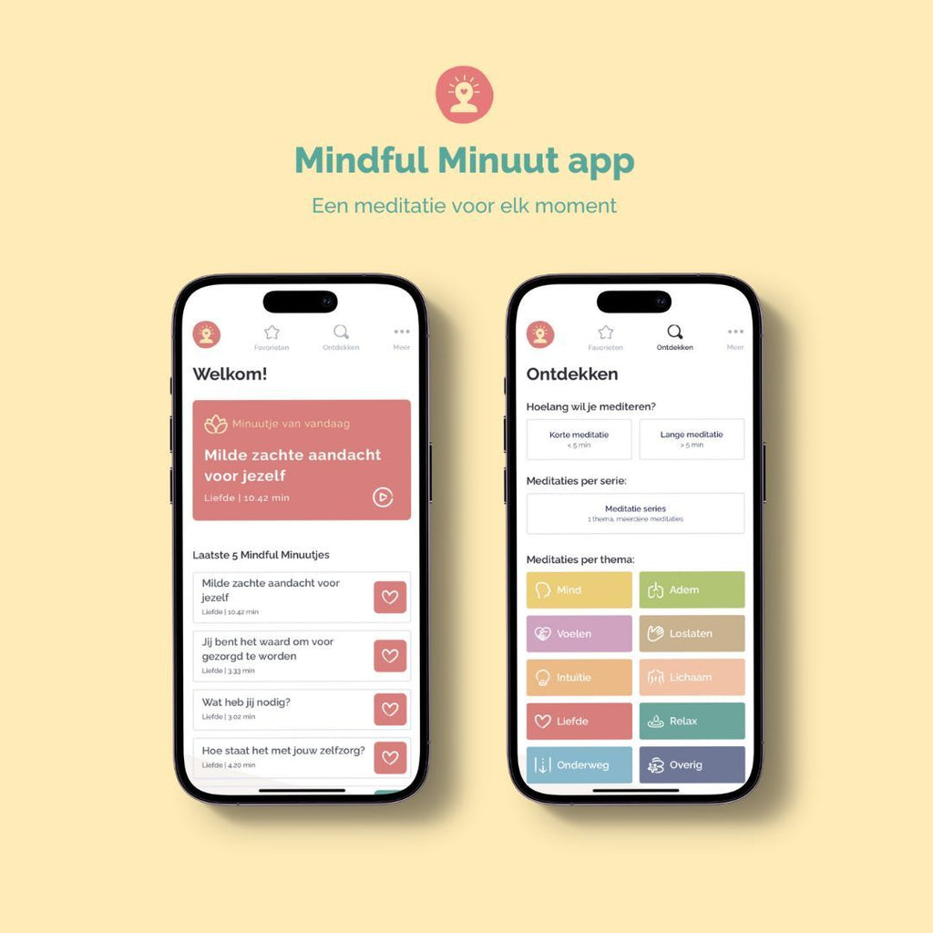 Mindful Minuut Meditatie App afbeelding
