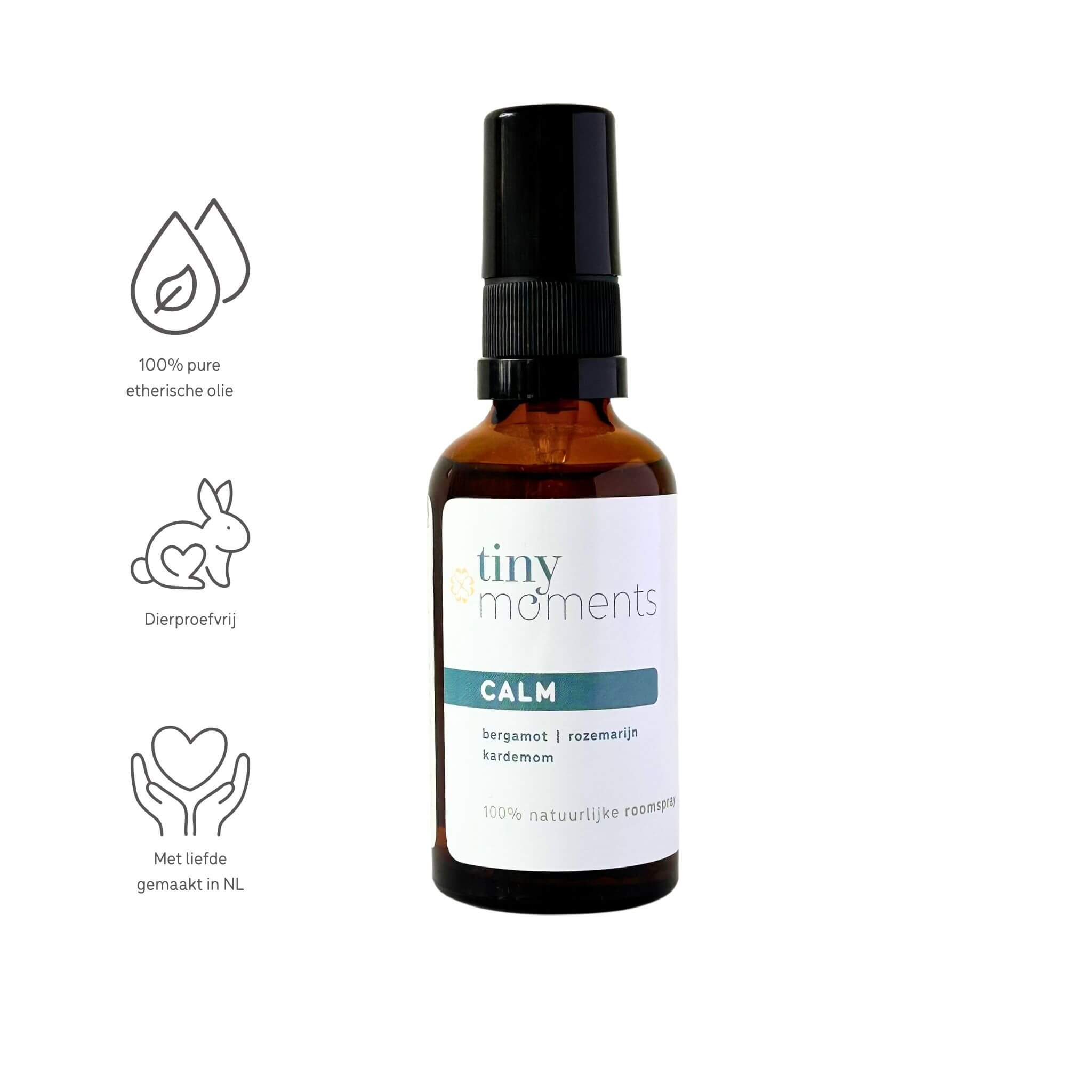 Tiny Moments Roomspray Calm USPs