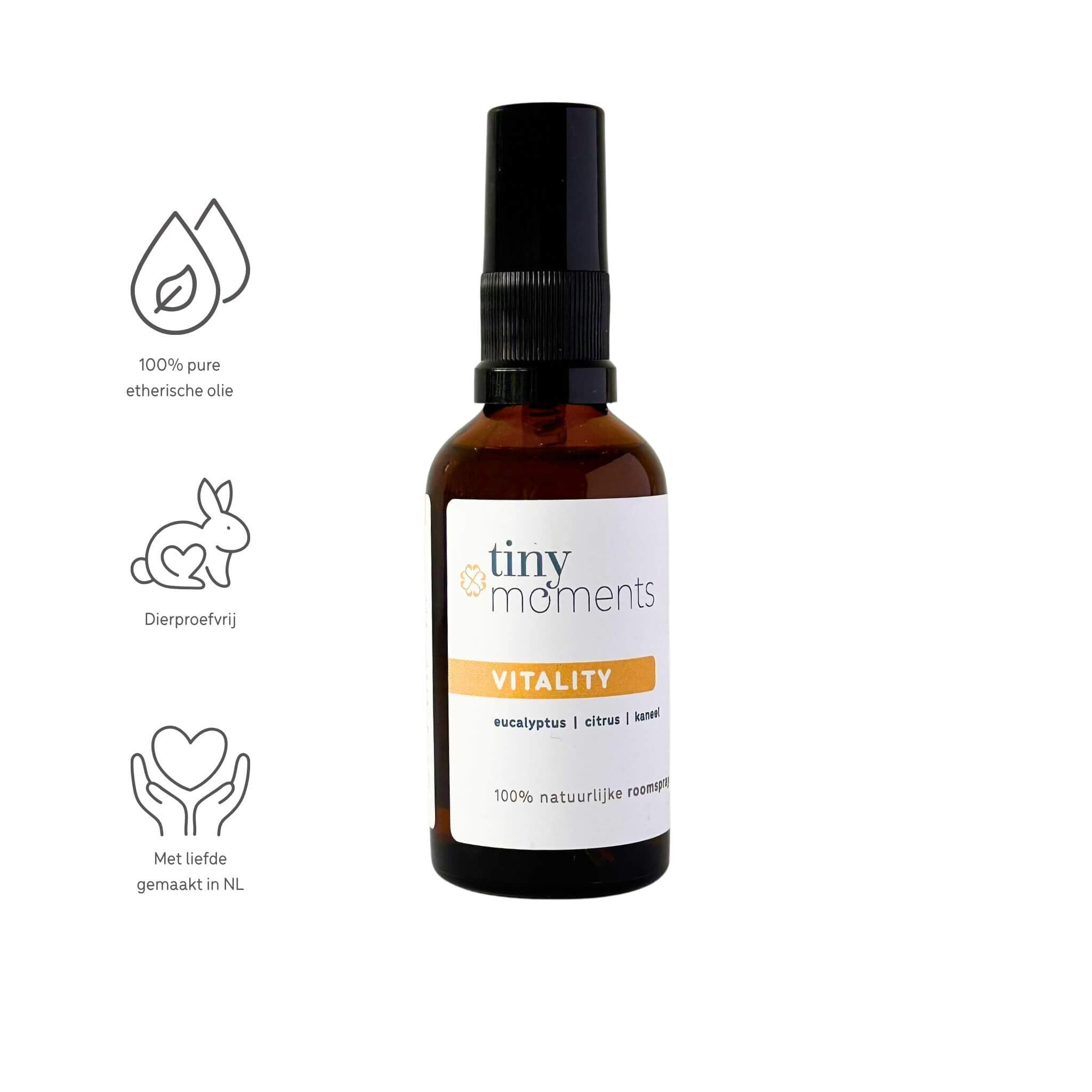 Tiny Moments Roomspray Vitality USPs