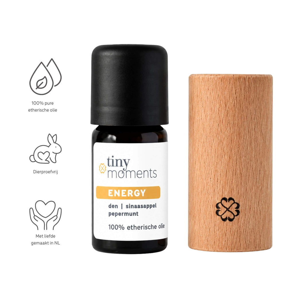 Tiny Moments Etherische Olie Energy USP's