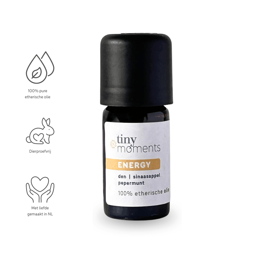 Tiny Moments Etherische Olie Energy USP's