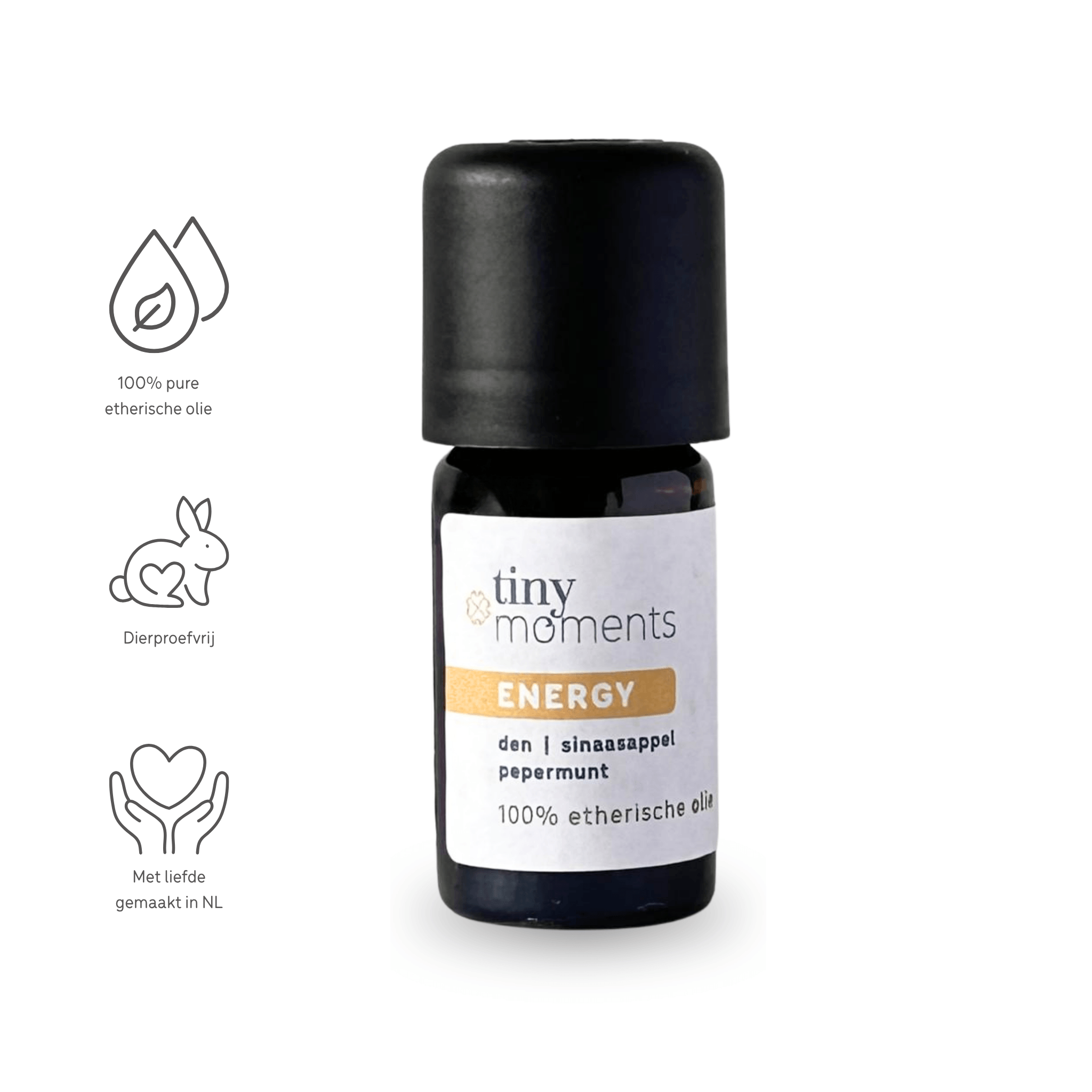 Tiny Moments Etherische Olie Energy USP's